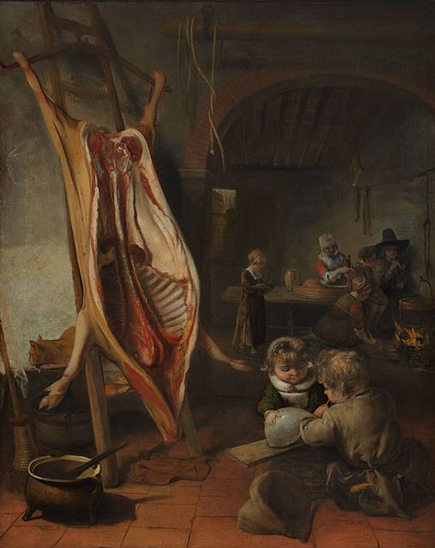 Barent Fabritius, Das geschlachtete Schwein